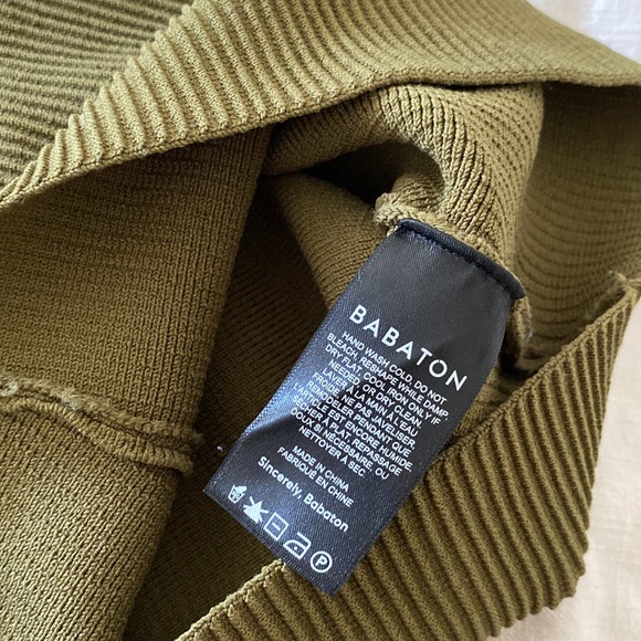 Aritzia Babaton Sculpt Knit Criss Cross Halter Tank - Picture 4 of 4